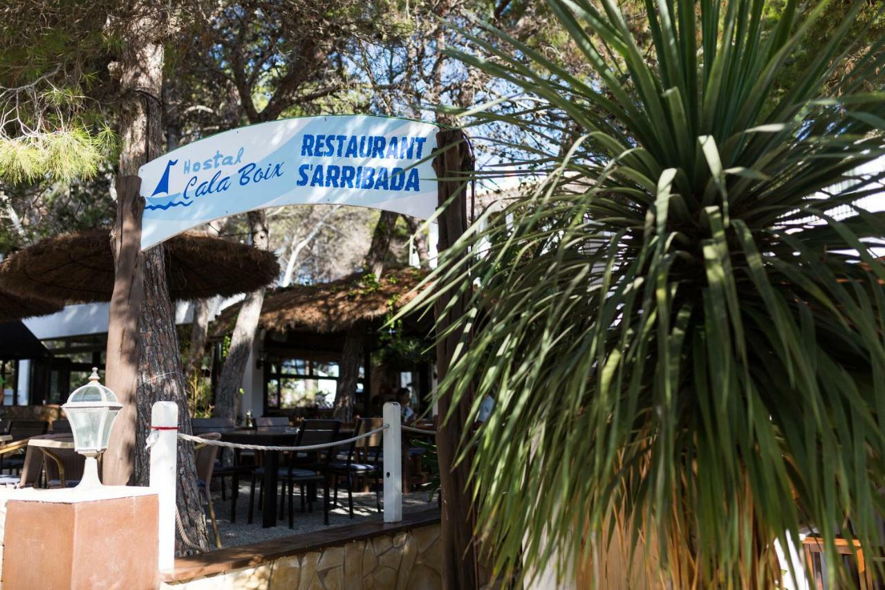 Hostal Cala Boix Es Cana Exterior foto